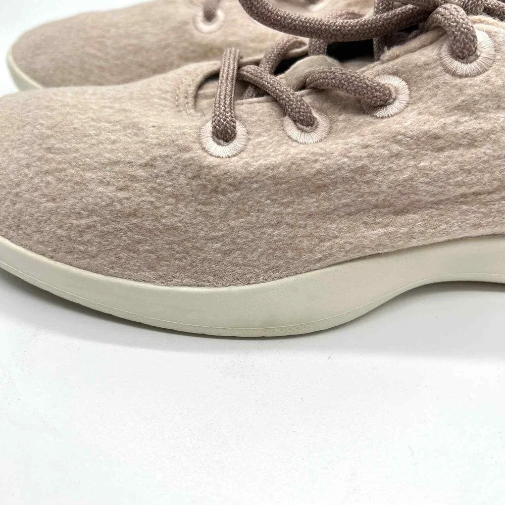 ALLBIRDS Wool Runners Women 8 Pink Walking Sneakers Sustainable Comfortable - Picture 9 of 11